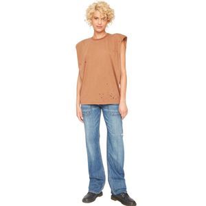 Sandrine Rose x Free People Shoulder Pad Tee